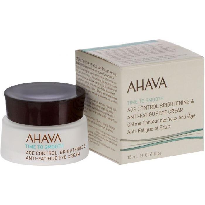 Ahava Time To Smooth Age Control Brightening & Anti-Fatigue Eye Cream 0.51 Oz