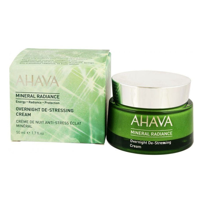 Ahava Mineral Radiance Overnight De-Stressing Cream 1.7 Oz