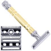 Parker Parker 69CR Convertible With Open & Closed Comb Plates Safety Razor Safety Razor