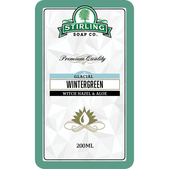 Stirling Soap Co. Glacial Wintergreen Witch Hazel & Aloe 200 ml