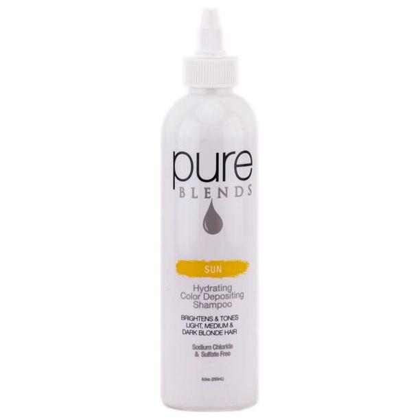 Pure Blends Hydrating Color Depositing Shampoo - Sun 8.5 Oz