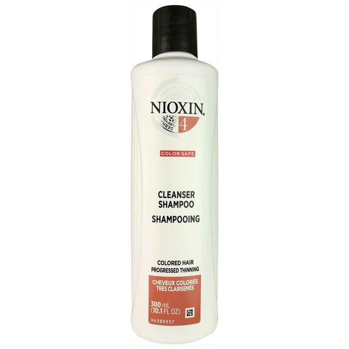 Nioxin System 4 Cleanser Shampoo for Fine Chemically Treated Hair 10.1 fl oz