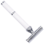 Parker Parker 70C White and Chrome Open Comb Safety Razor Safety Razor