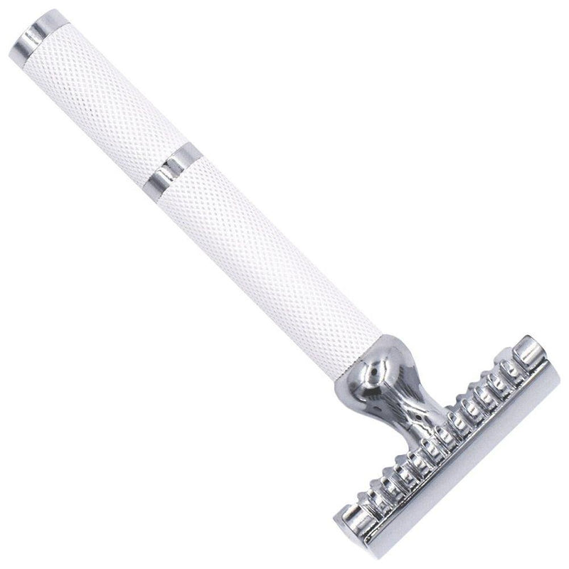 Parker Parker 70C White and Chrome Open Comb Safety Razor Safety Razor