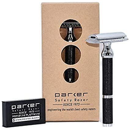 Parker Parker 71R Heavyweight Three Piece Double Edge Safety Razor Safety Razor