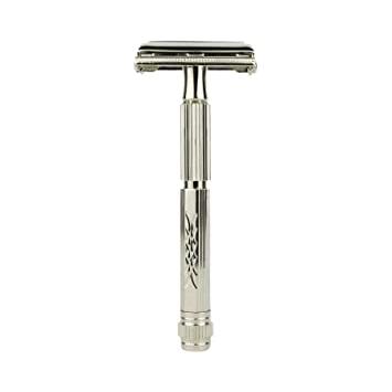 Parker 60r Nickel Butterfly Double Edge Safety Razor