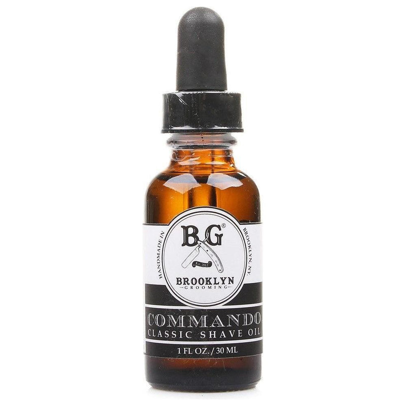 Brooklyn Grooming Brooklyn Grooming Classic Shaving Oil Commando 1oz Shaving Oil