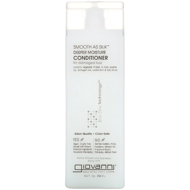 Giovanni Giovanni Smooth as Silk Conditioner 8.5 oz Hair Conditioner