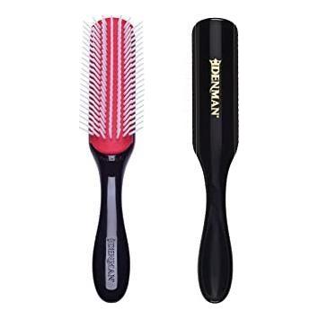 Denman Denman D3 Classic 7 Row Styling Hairbrush Hairbrush Black