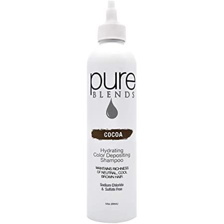 Pure Blends Hydrating Color Depositing Shampoo - Cocoa 8.5 oz