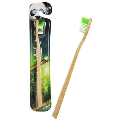Woobamboo Medium Bamboo Toothbrush