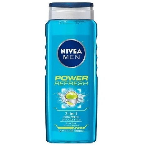 Nivea Men Power Refresh 3-in-1 Body Wash 16.9 fl oz