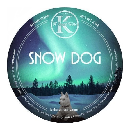 K Shave Worx Snow Dog After Shave 6 Oz