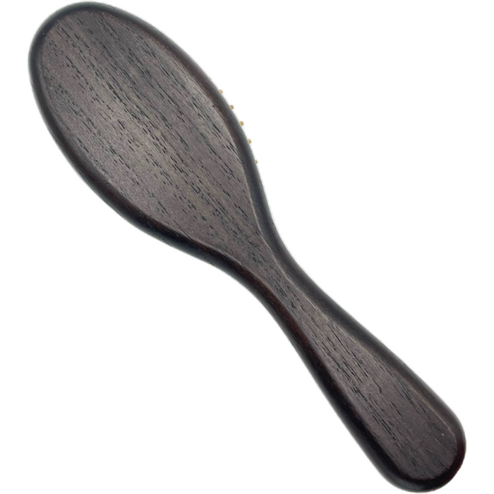 Dural ash wood, rubber cushion Hair Brush with wooden pins