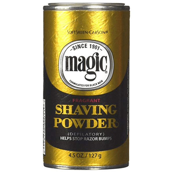 Magic Magic Shaving Powder Gold Fragrance 4.5oz Shaving Powder Dark Slate Gray
