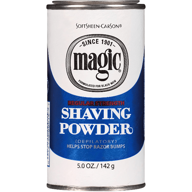 Magic Magic Shaving Powder Regular Strength 142G Shaving Powder Antique White