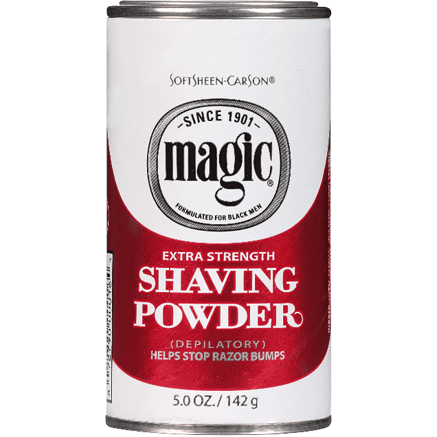 Magic Magic Shaving Powder Extra Strength 142G Shaving Powder Light Gray