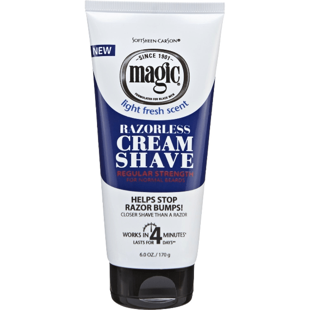 Magic Razorless Cream Shave, Light Fresh Scent 170g