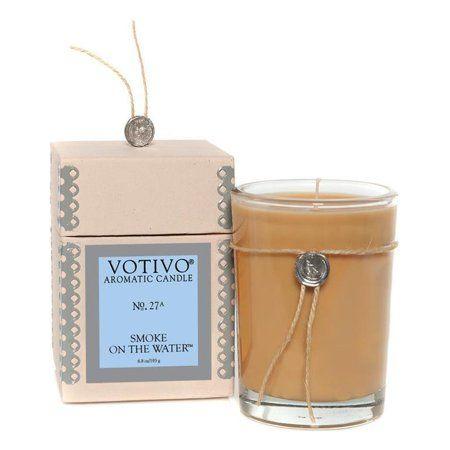 Votivo Aromatic Candle Smoke on the Water 6.8oz