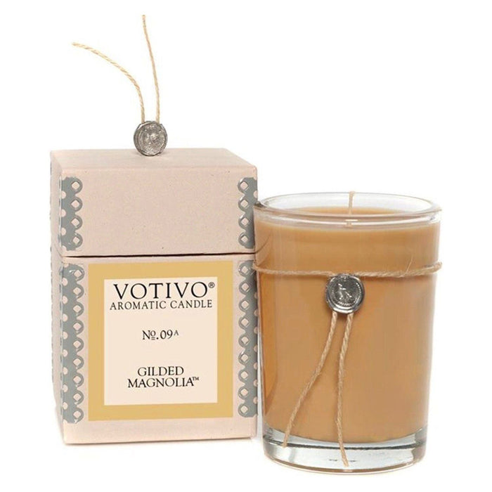 Votivo Aromatic Candle Gilded Magnolia 6.8oz