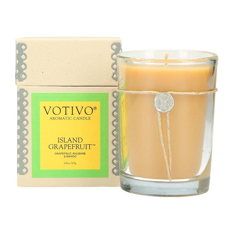 Votivo Votivo Aromatic Candle Island Grapefruit 6.8oz Aromatic Candle