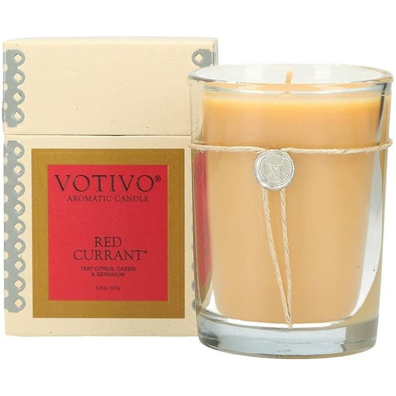 Votivo Votivo Aromatic Candle Red Currant 6.8oz Aromatic Candle