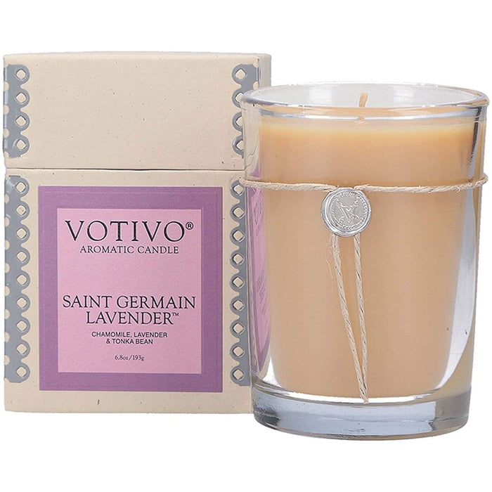 Votivo Aromatic Candle Saint Germain Lavender 6.8oz
