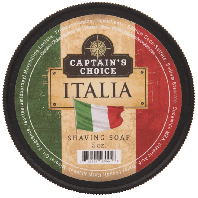 Captain?s Choice Italia Shaving Soap 5 Oz