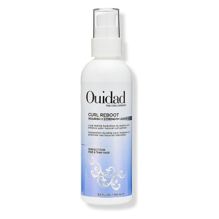 Ouidad Curl Reboot Nourish + Strength Leave-In Mask For Fine & Thin Hair 8.5 Oz