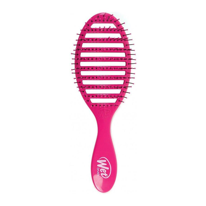 Wet Brush Wet Brush Speed Dry Detangle HeatFlex Bristles Hair Brush Travel Pink Hair Brush