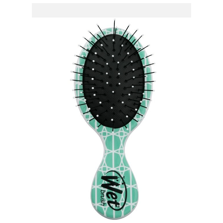 Wet Brush Wet Brush Mini Detangler - Lattice Teal Hair Brush