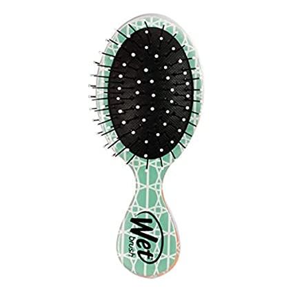 Wet Brush Wet Brush Mini Detangler Lattice Teal Hair Brush