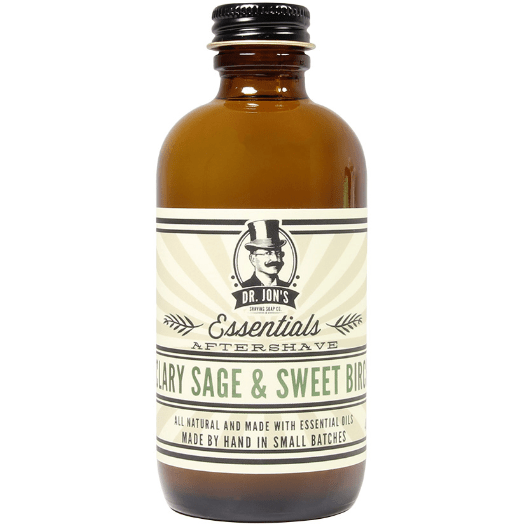 Dr. Jon's Clary Sage & sweet Birch After Shave Tonic 4 Oz