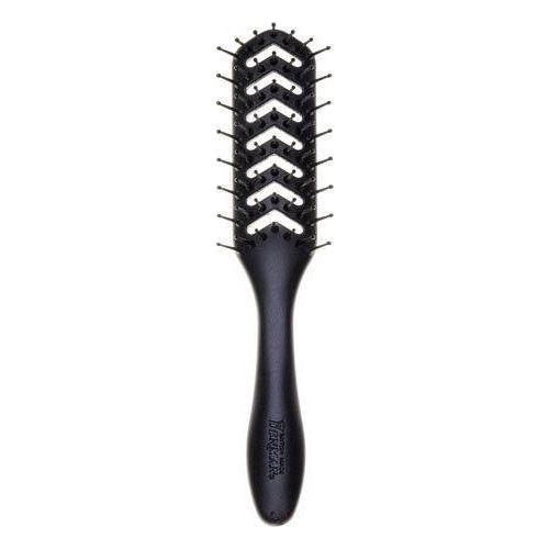 Denman Denman D200 Flexible Hyflex Vent Brush Soft Hair Brush White Smoke
