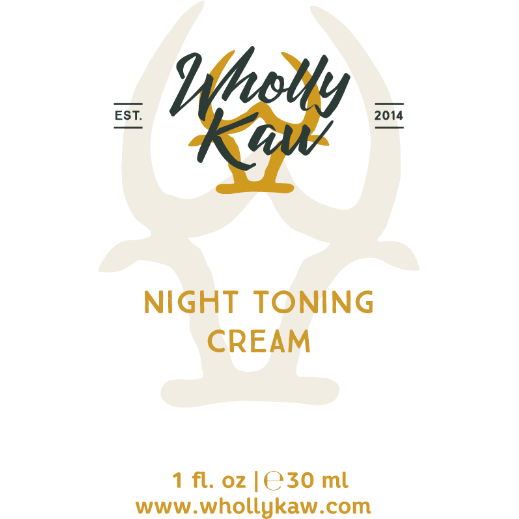Wholly Kaw Eye Night Toning Cream 1.69 Oz