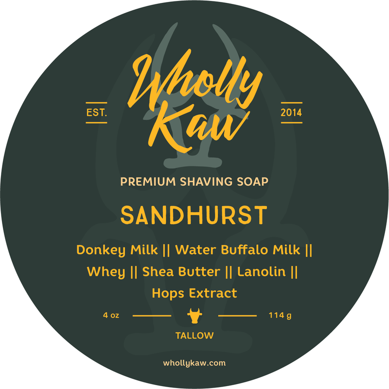 WhollyKaw Wholly Kaw Sandhurst Shaving Collection Shaving Set