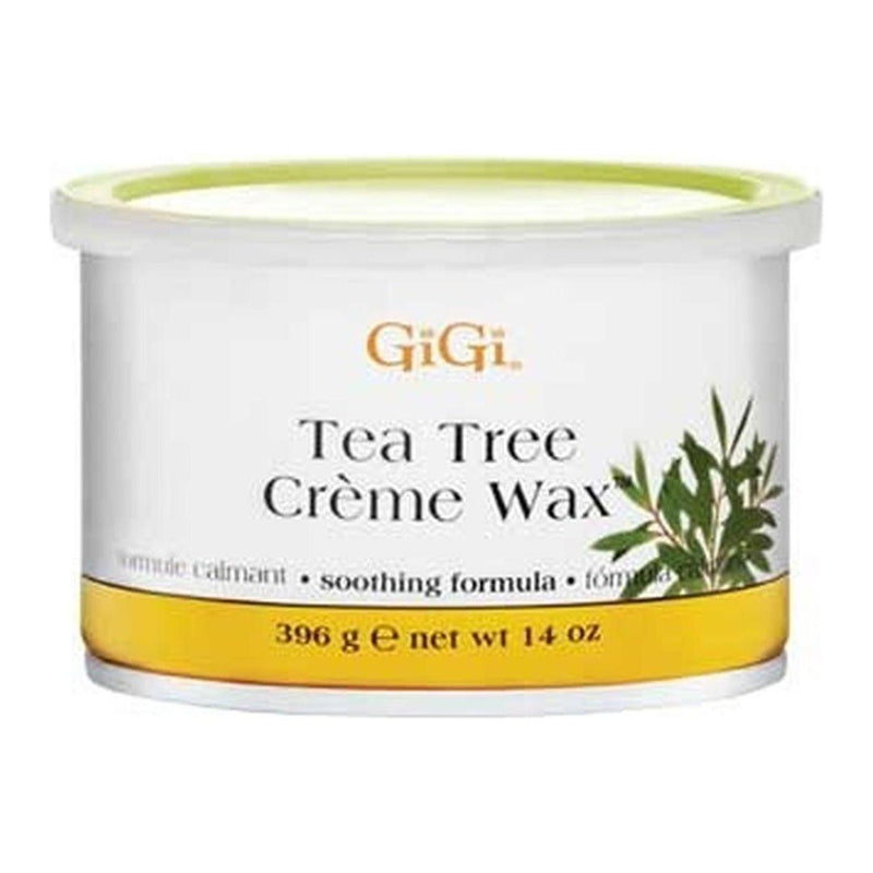 GiGi Gigi Tea Tree Creme Wax 14 Oz Waxing Cream