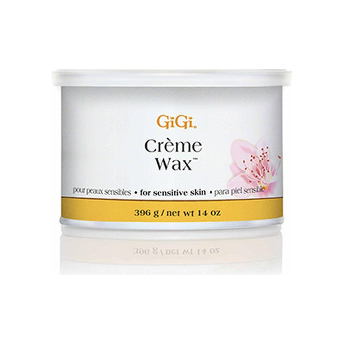 Gigi Creme Wax Hair Removal For Sensitive Skin 14 Oz