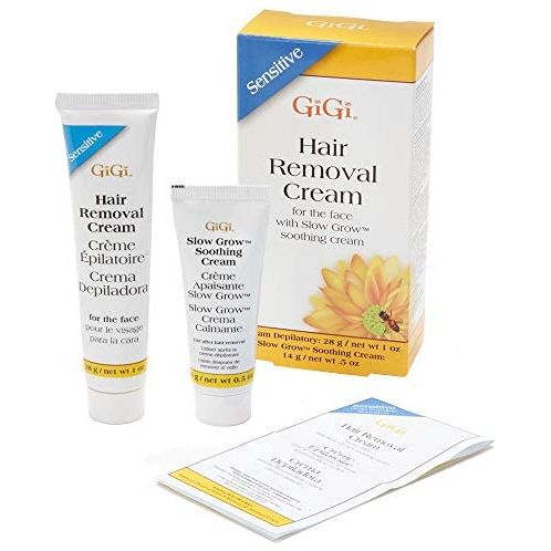 Gigi Sensitive Facial Hair Removal Cream 1 Oz