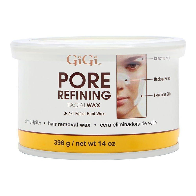 GiGi Gigi Pore Refining Facial Wax 14 Oz Facial Wax Light Gray