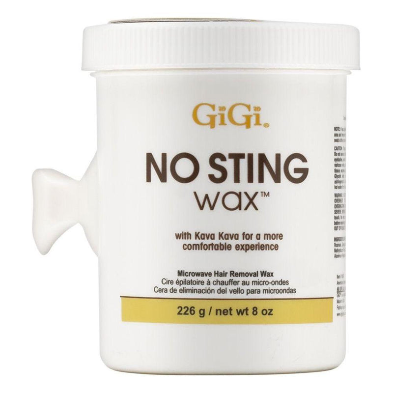 GiGi Gigi No Sting Microwave Wax 8 Oz Hair Removal Wax