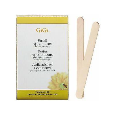 Gigi Small Applicators For Facial Waxing 100 Sticks