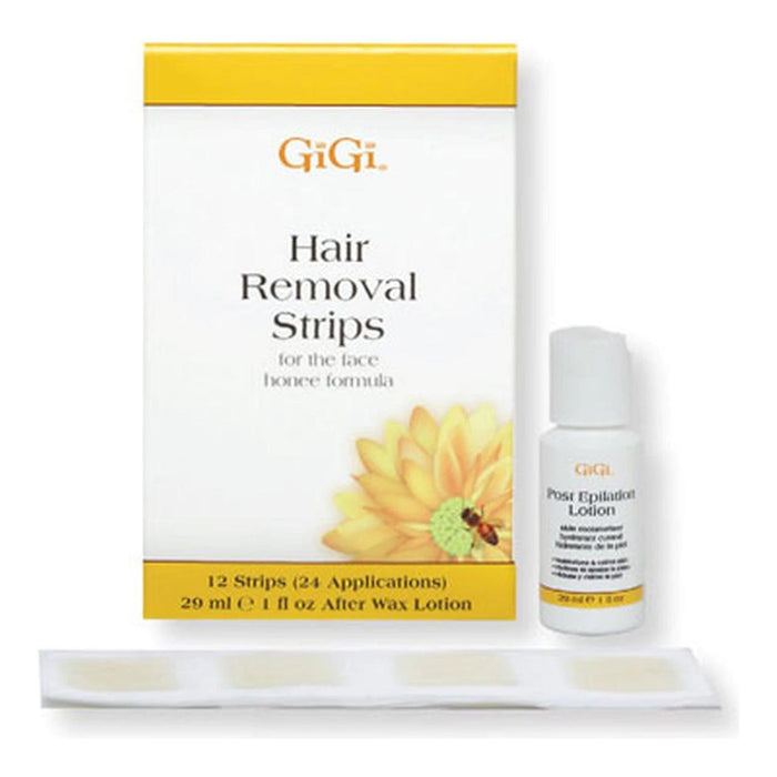 Gigi Hair Removal Strips Honee Formula 12 Strips