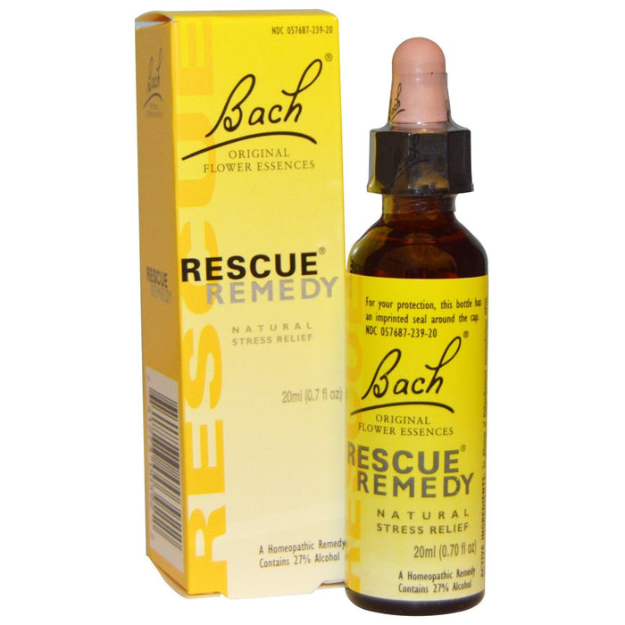 Bach Flower Remedies Rescue Remedy Natural Stress Relief 0.7 fl oz