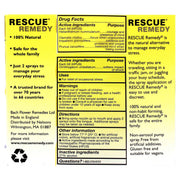 Bach Flower Bach Flower Rescue Remedy Spray - Natural Stress Relief 20 ml Stress Relief Spray