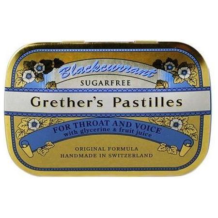 Grether's Pastilles Grether's Pastilles Blackcurrant Sugar-free 24 Lozenges Lozenges