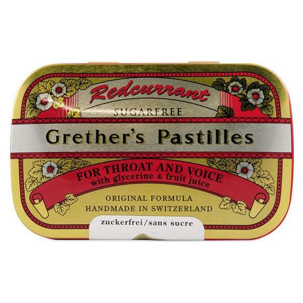 Grether's Pastilles Redcurrant Sugar-free 24 Lozenges