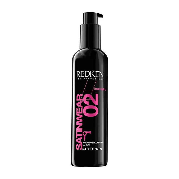 Redken Satinwear 02 Ultimate Blow Dry Lotion Hair Styling Mild Control 5 Oz