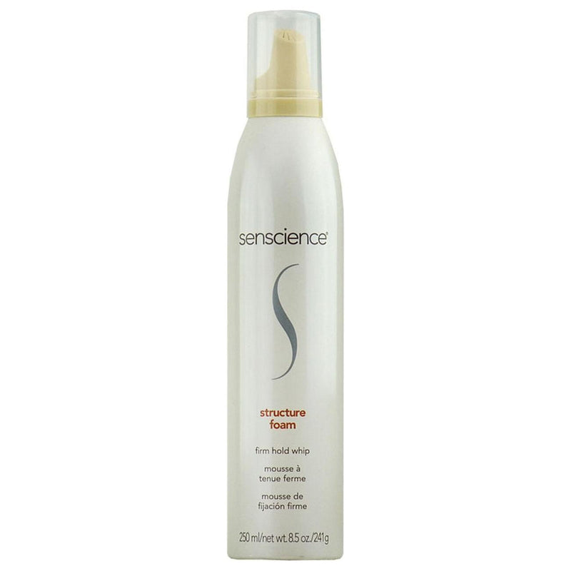 Senscience Senscience Structure Foam Firm Hold Whip 250ml Hair Foam Light Gray