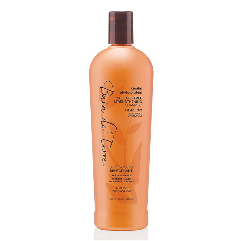 Bain de Terre Bain De Terre Keratin Phyto-Protein Strengthening Shampoo 13.5 Oz Shampoo
